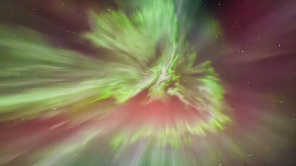 Which part of Finland can see the northern lights?