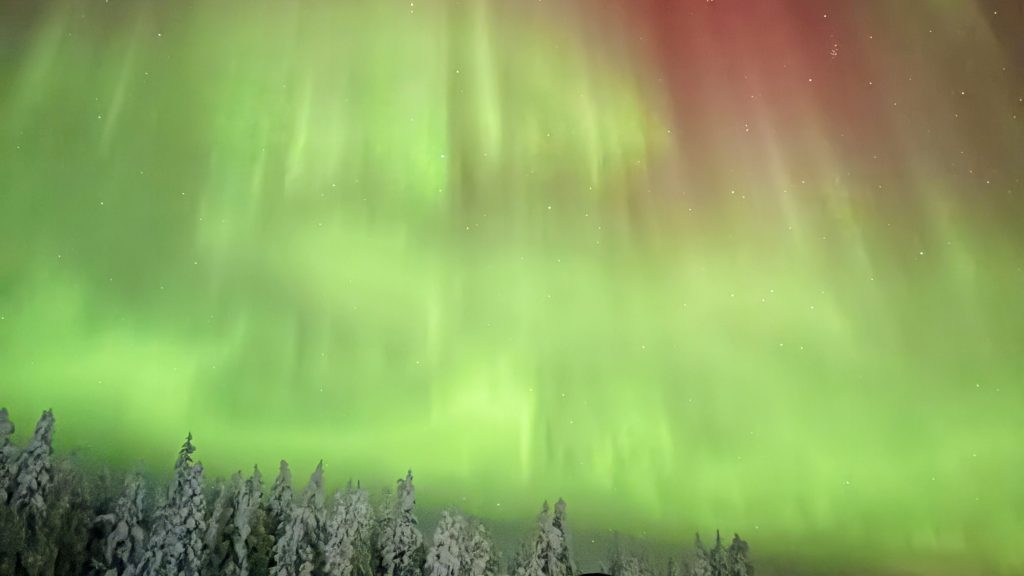 How do the northern lights form?